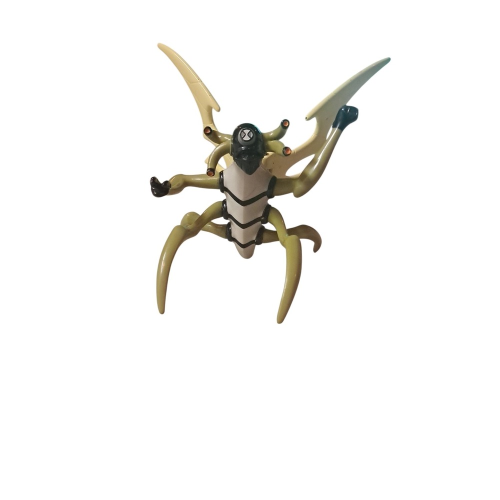 Ben 10 Stinkfly Action Figure 4" Cartoon Network Bandai 2006 Missing Tail